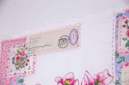 Pink Anemones And Vintage Prints