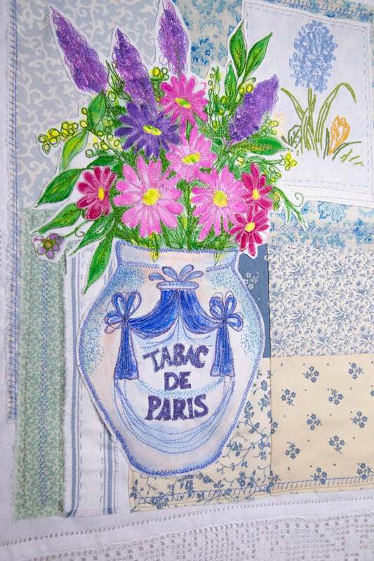 Summer Bouqet in Paris Vase