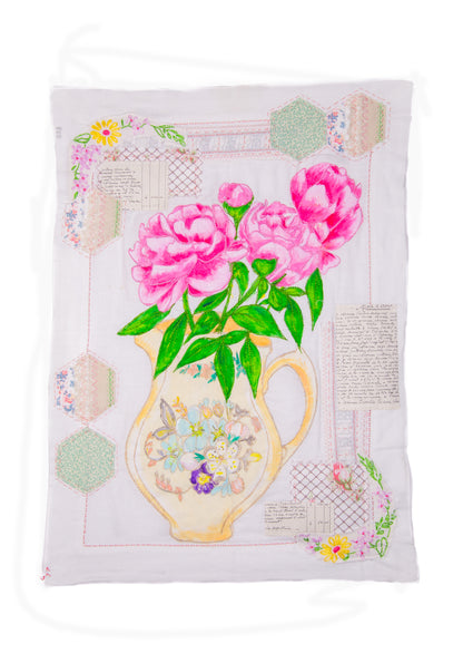 Summer Peonies and Patchwork