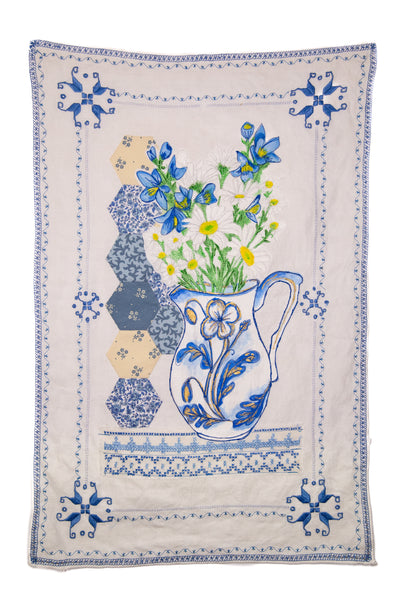 White Daisies and Patchwork