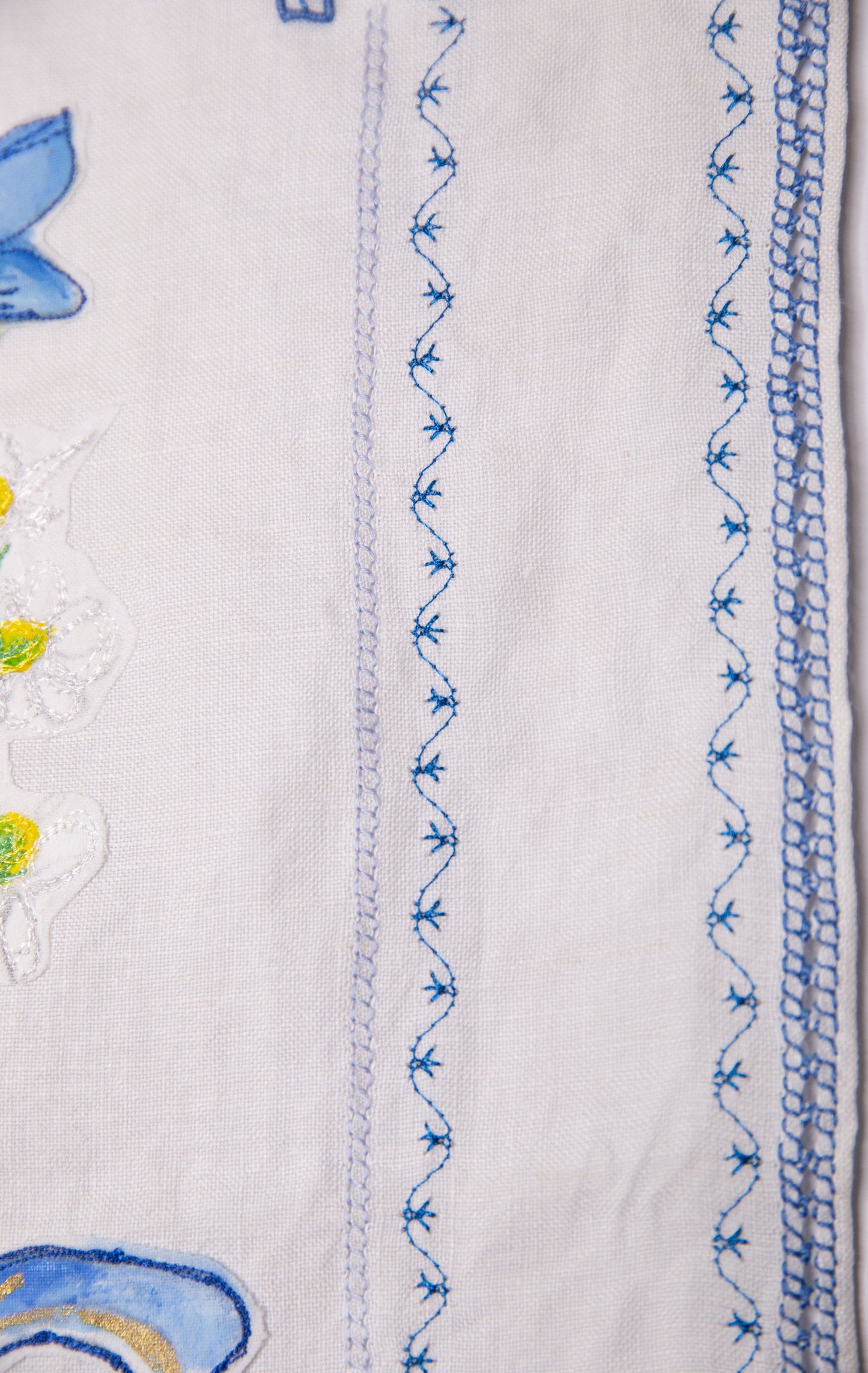 White Daisies and Patchwork