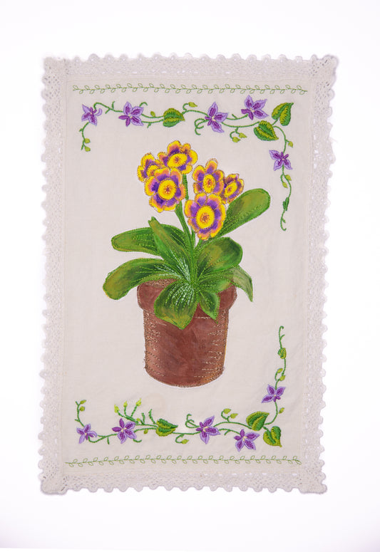 Potted Gold Lace Primrose