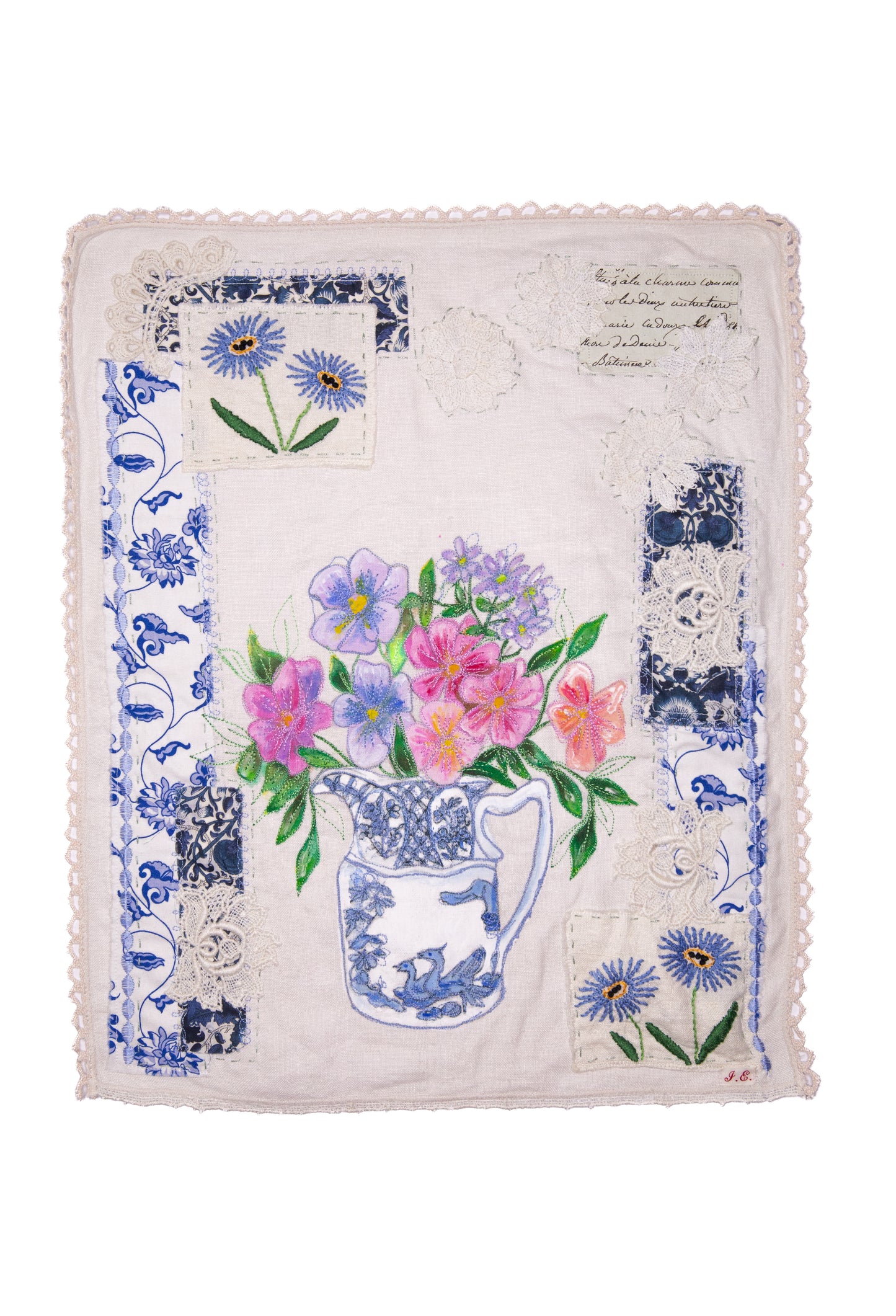 Chinoiserie Jug and Bouqet