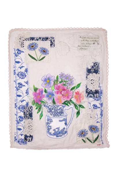 Chinoiserie Jug and Bouqet