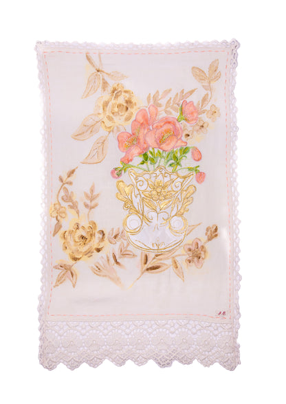 Fairing Spill Vase and Roses