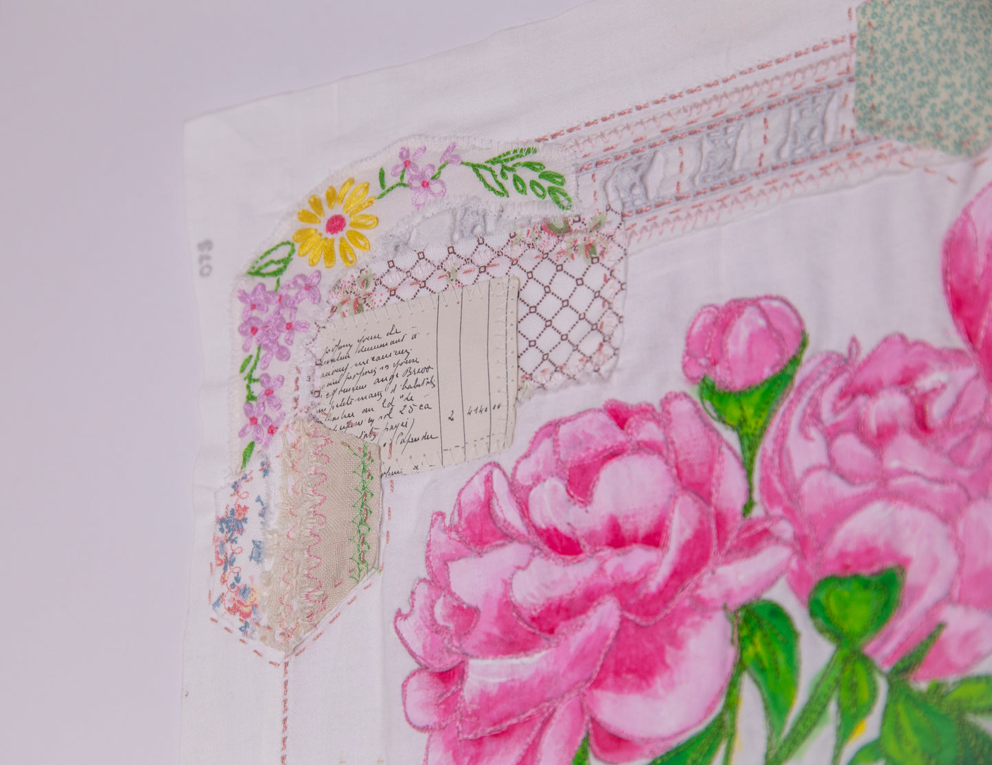 Summer Peonies and Patchwork